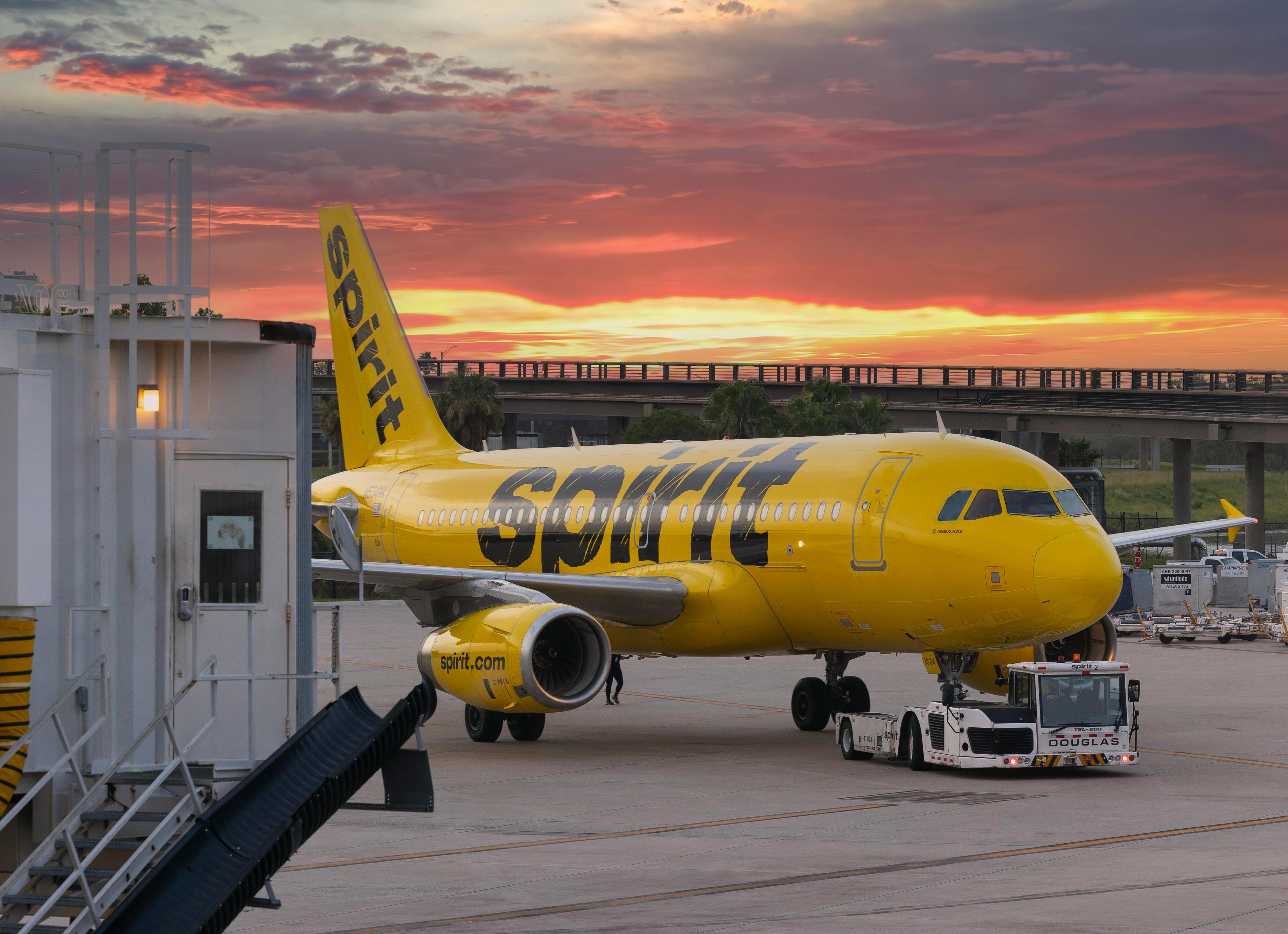 Spirit Plane on Tarmac Spirit Plane on Tarmac